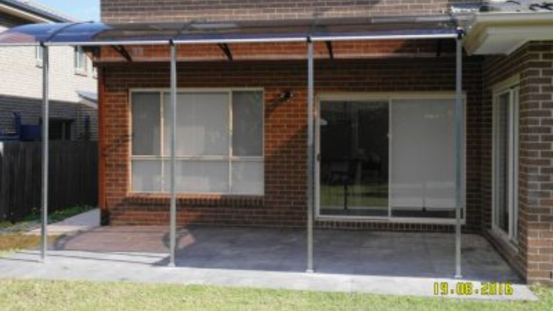 Outdoor BBQ Area Awning_Width 3M Length 6M